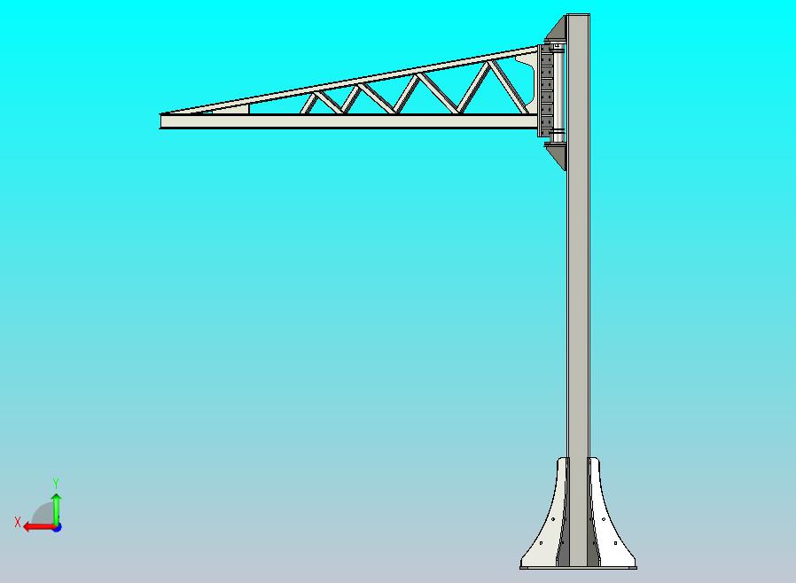 旋臂起重机250Kg