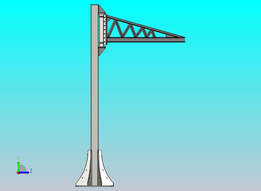 旋臂起重机250Kg