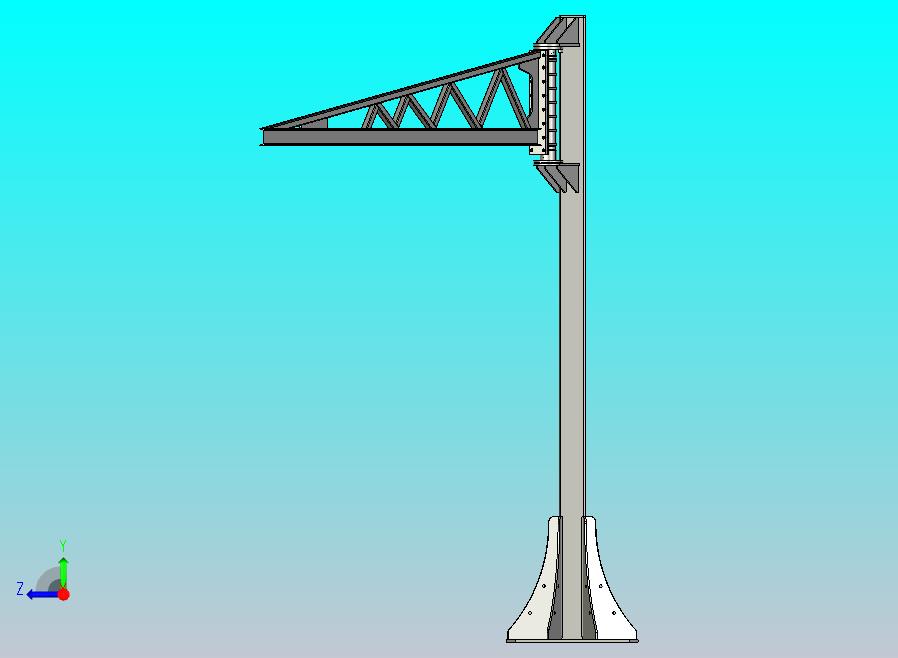 旋臂起重机250Kg