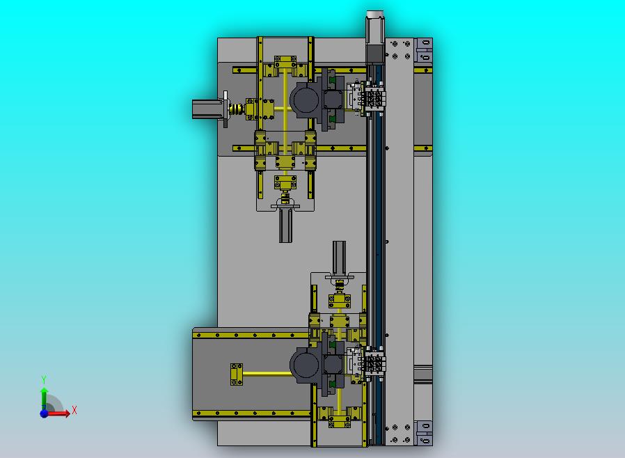非标双头机构雕刻机