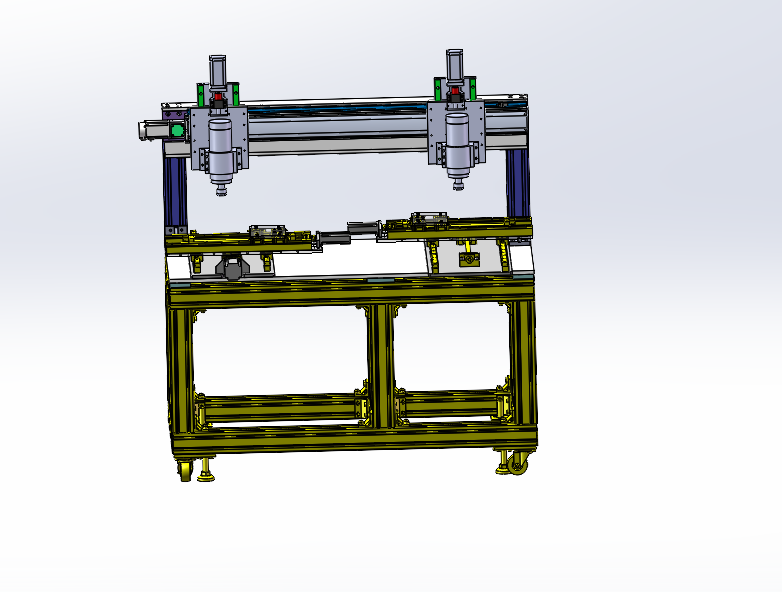 非标双头机构雕刻机