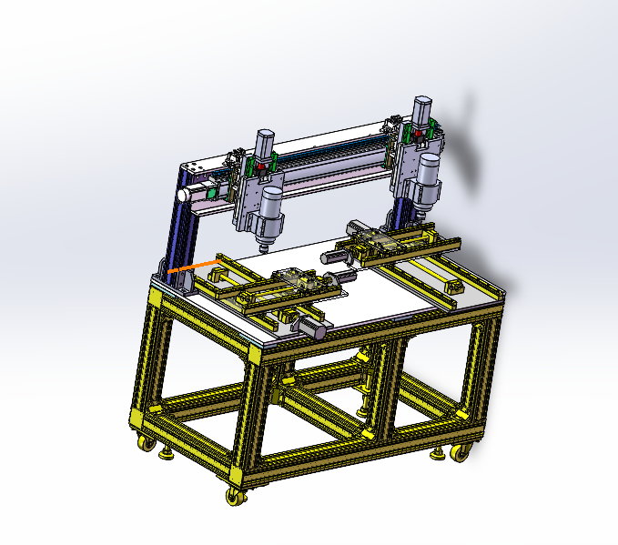 非标双头机构雕刻机