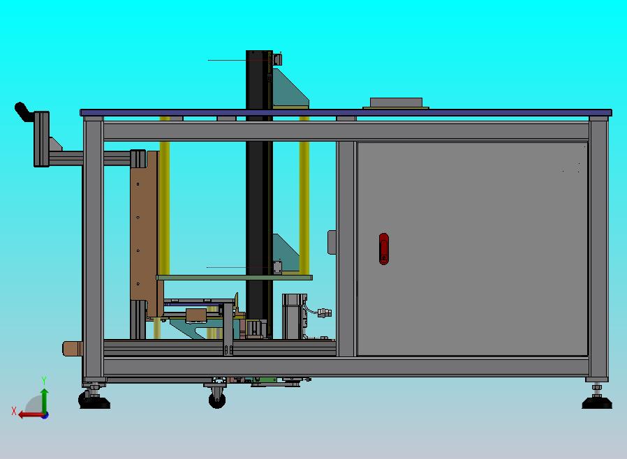 基于换型小车的Tray盘供料机构