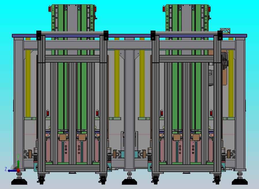 基于换型小车的Tray盘供料机构