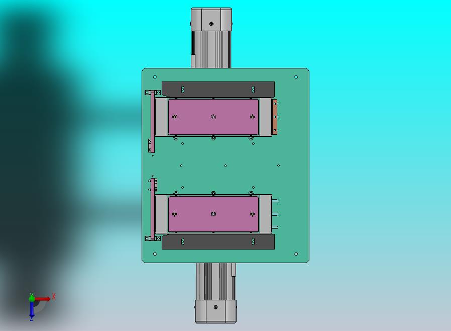 基于排杆电机的顶升供料机构