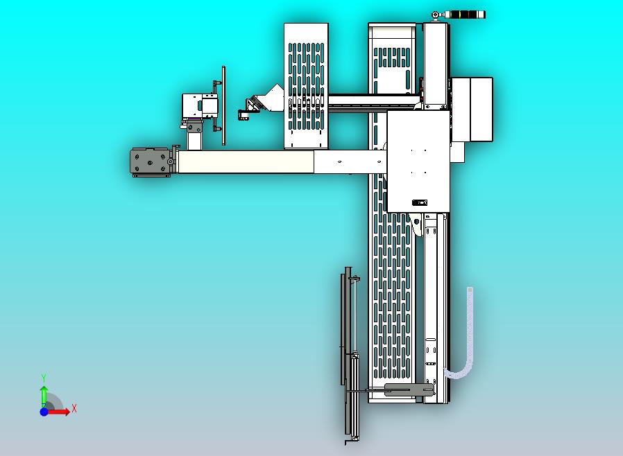 右侧一体式一拖一桁架总装