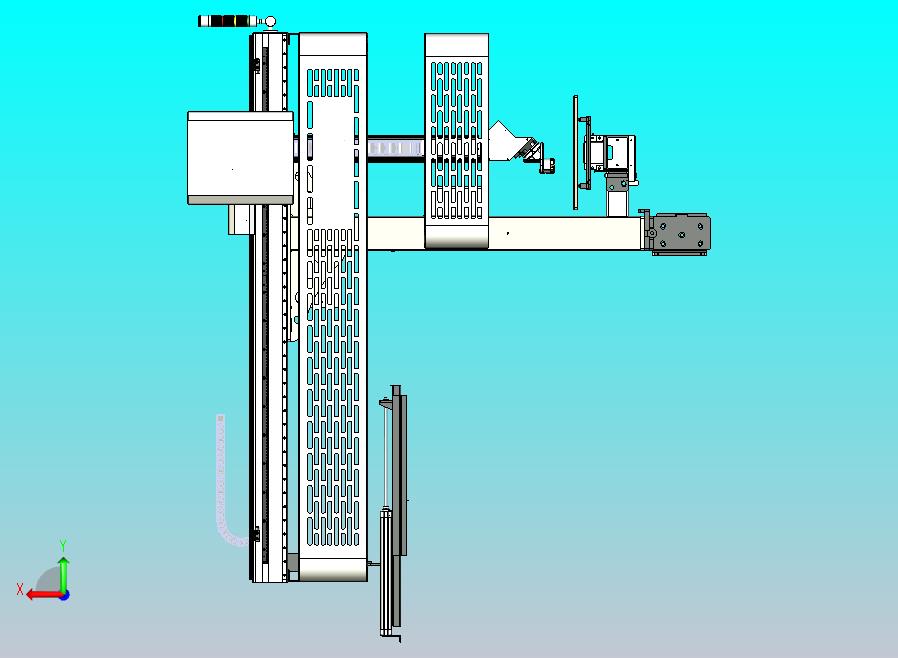 右侧一体式一拖一桁架总装