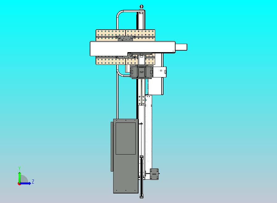 右侧一体式一拖一桁架总装