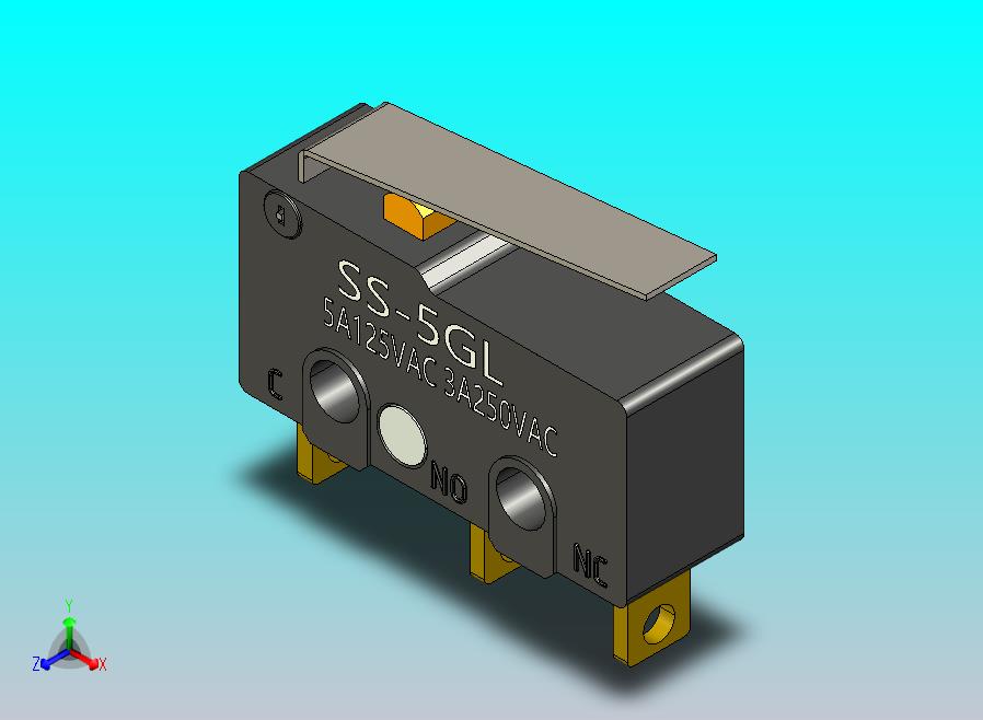 SS-5GL 超小型微动开关