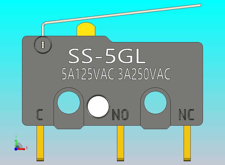 SS-5GL 超小型微动开关