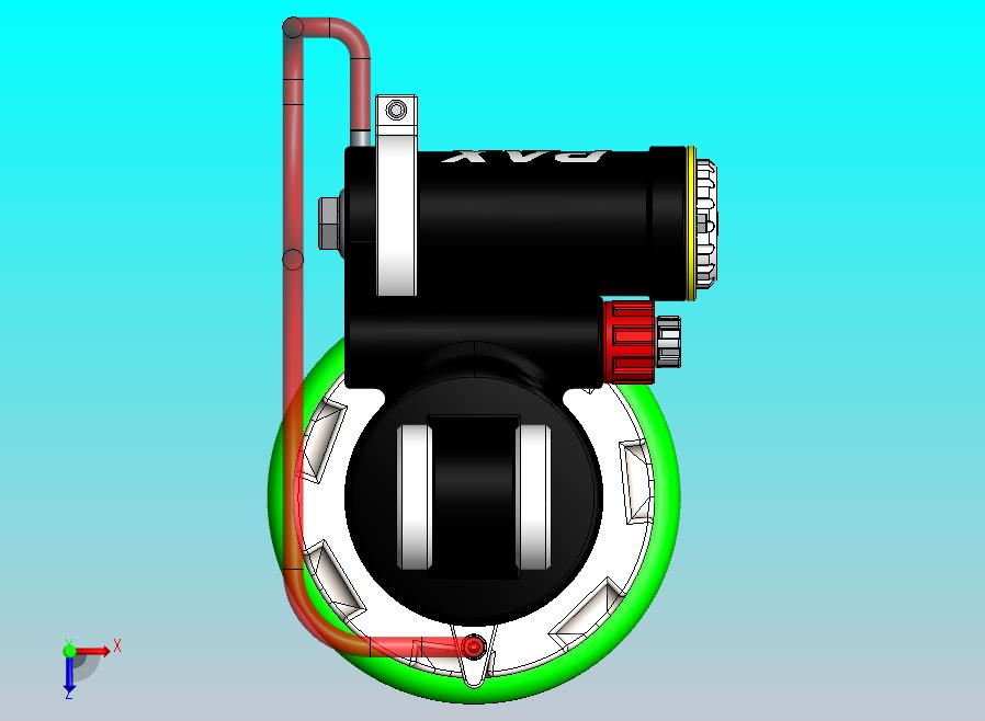 后座防震器(雪地自行车)