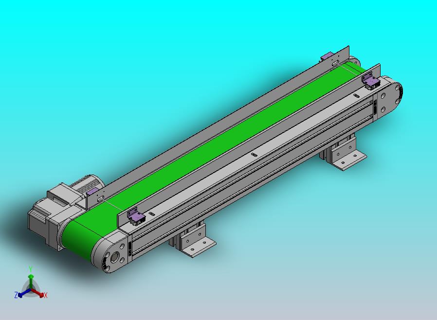 铝型材的皮带输送机