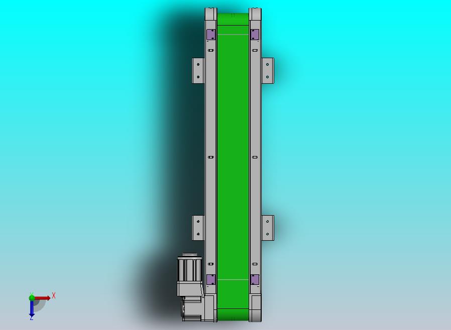 铝型材的皮带输送机
