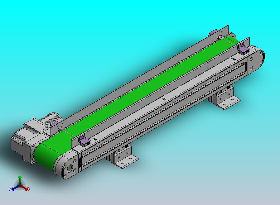 铝型材的皮带输送机
