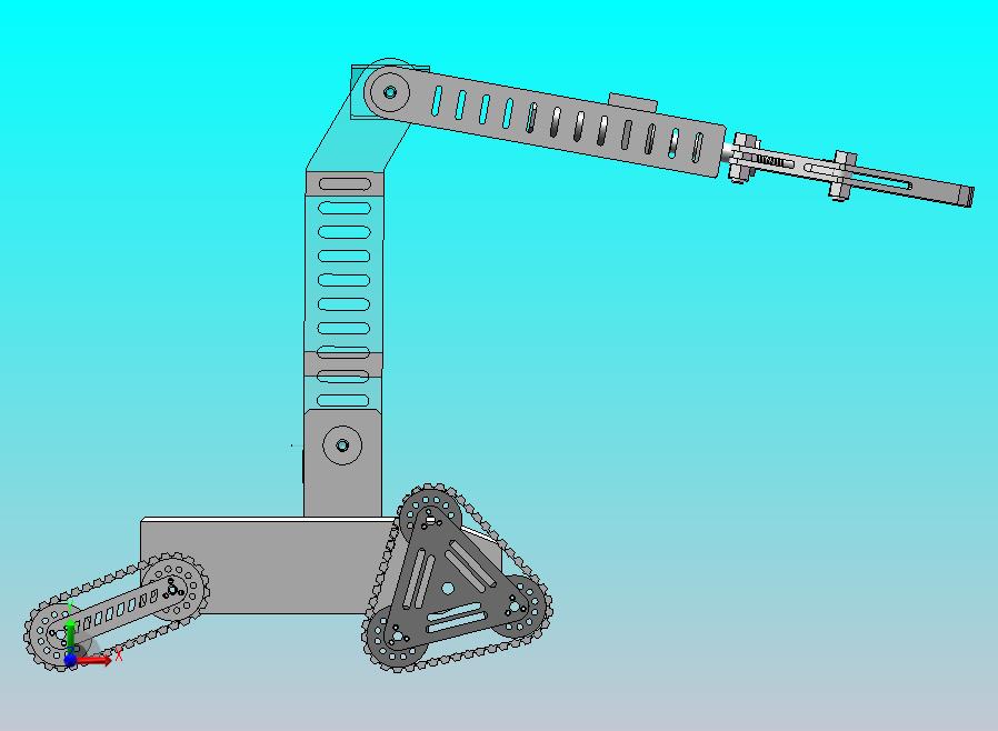 履带式机械臂小车