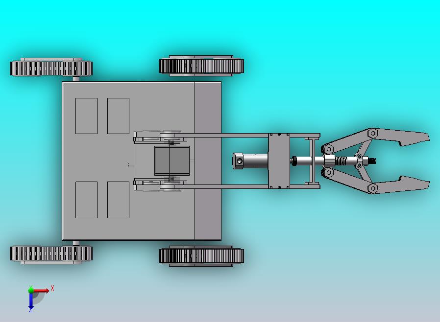 履带式机械臂小车