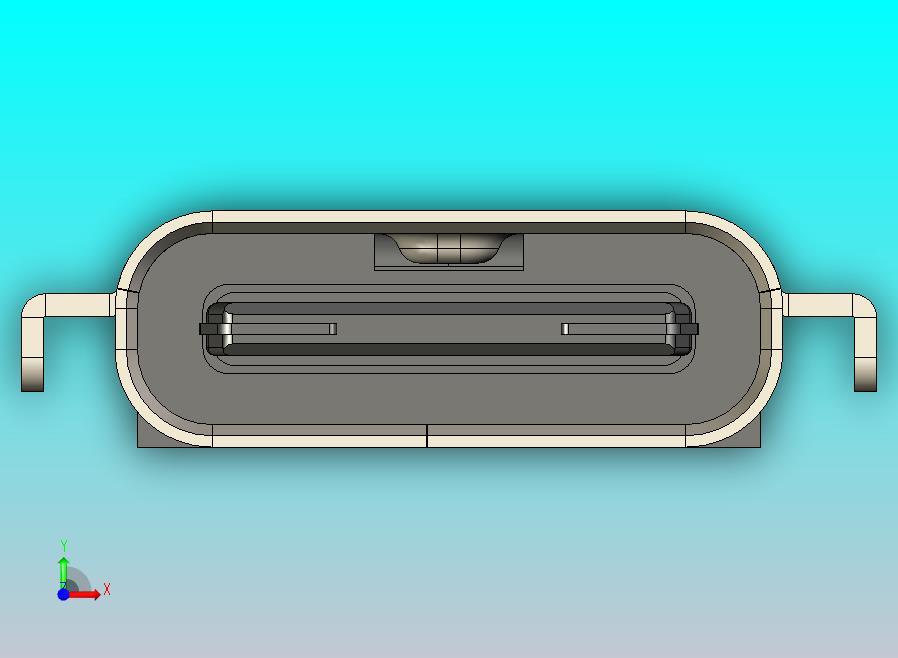 USB C 连接器水平板载 1.6mm