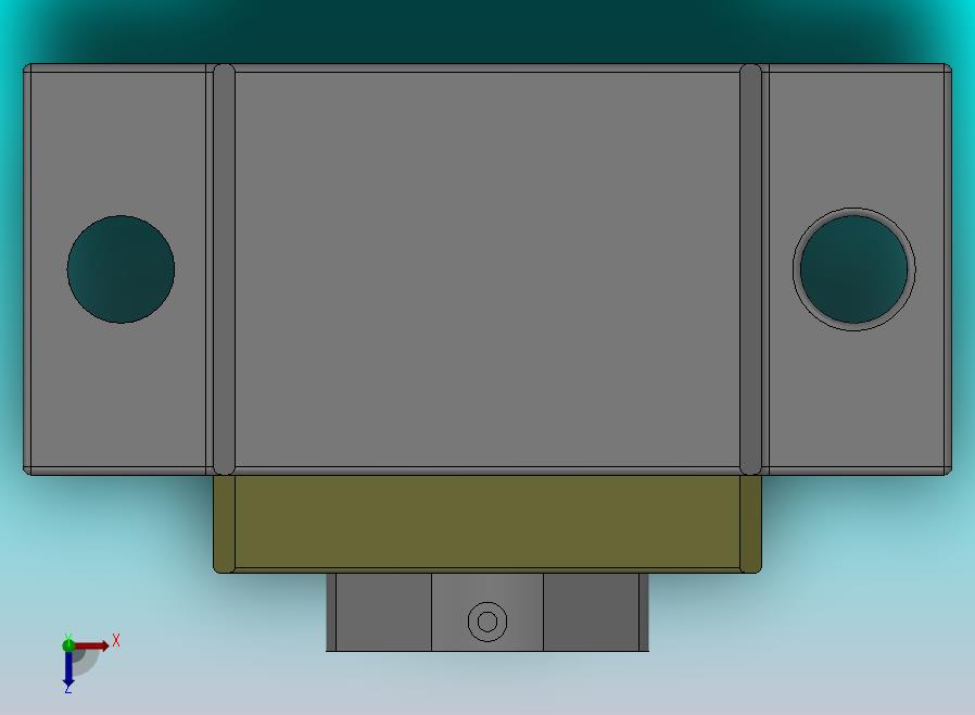 杆轴滑动穿行座