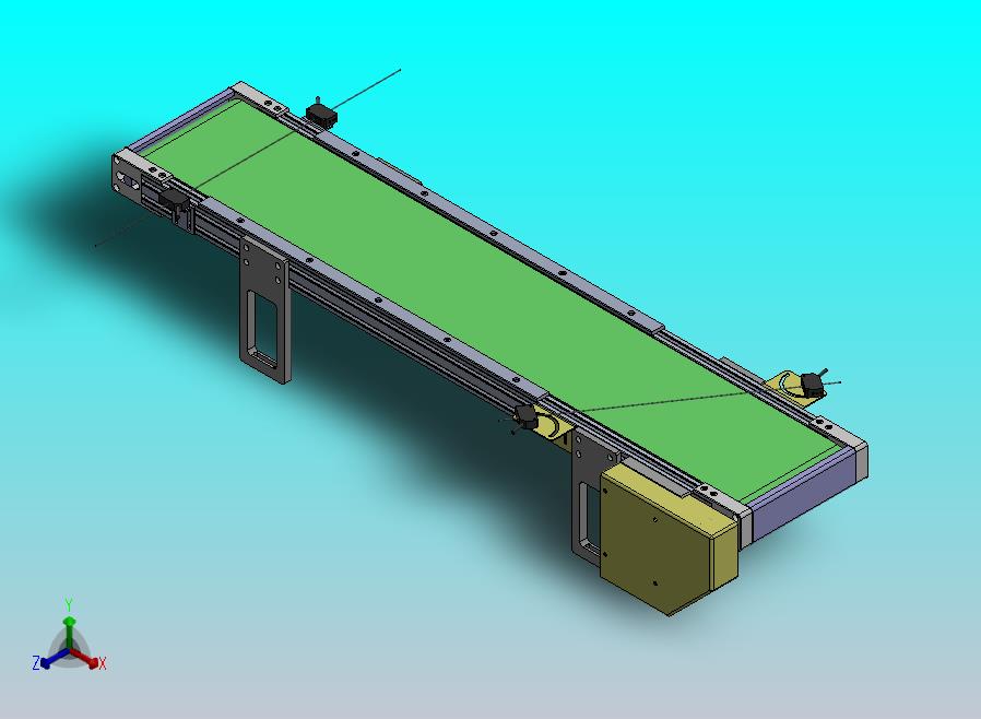 铝型材的皮带输送机