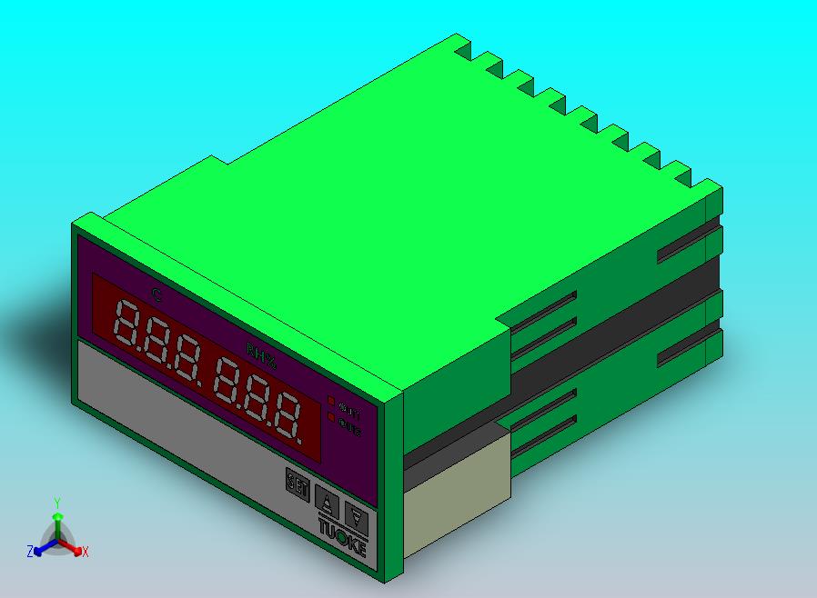 双显的空气湿度屏