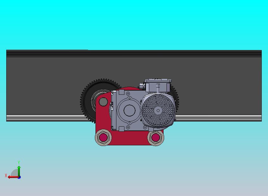 老式跑车三合一电机电动跑车F系列减速机