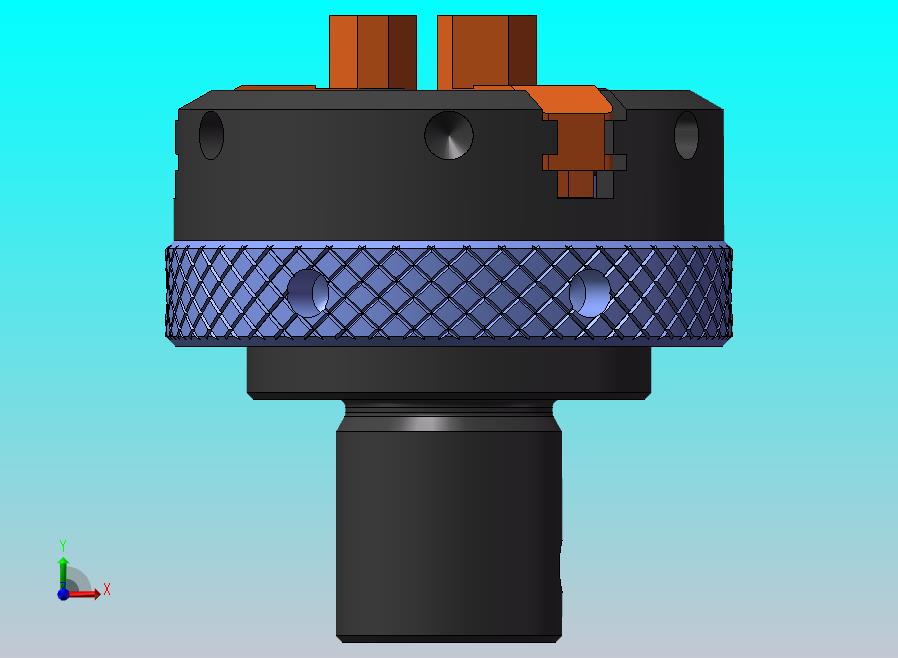 小型自定心三爪卡盘