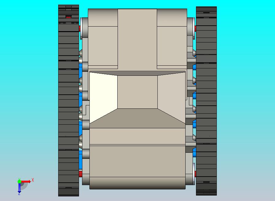 直流电机履带坦克玩具模型