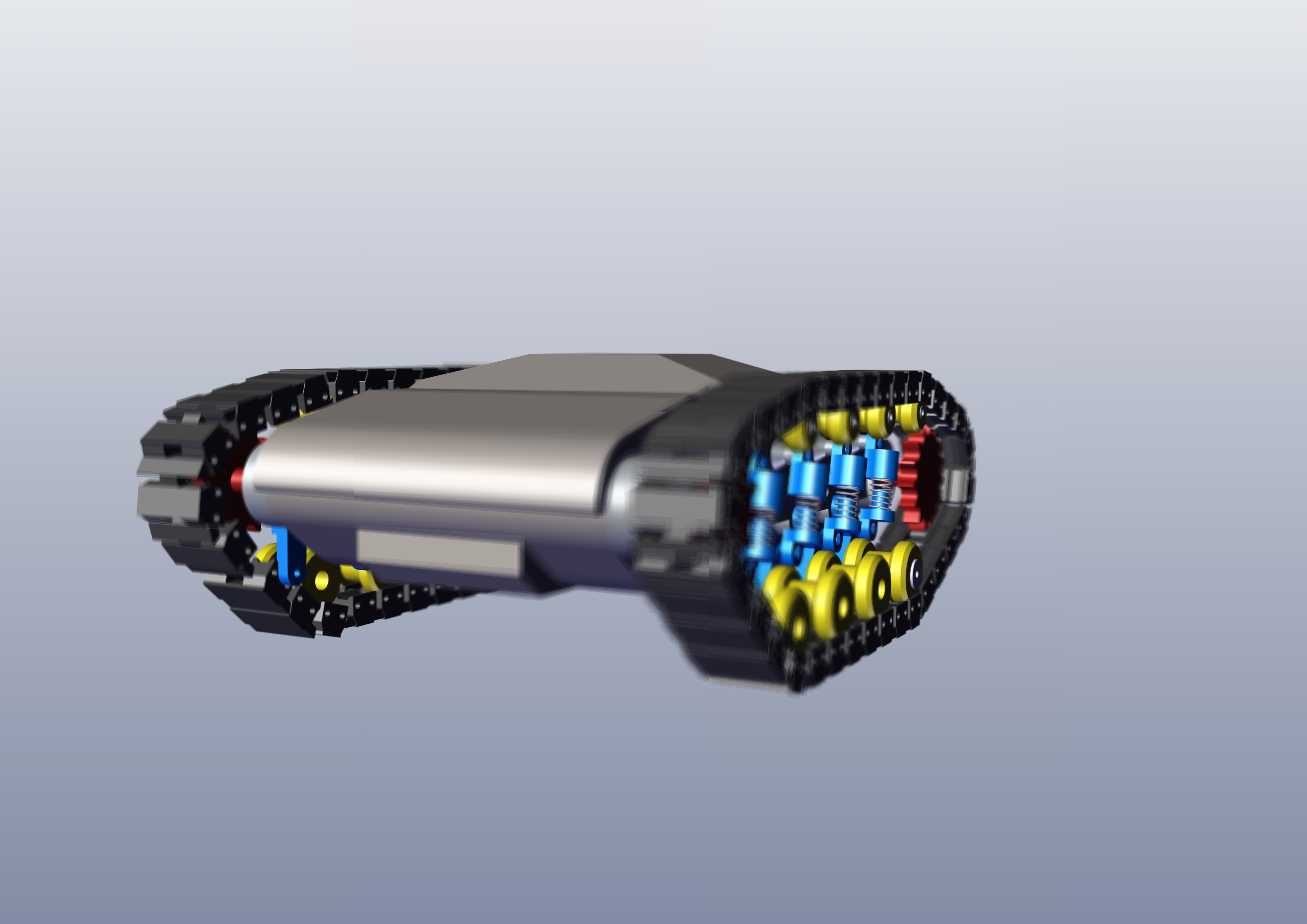 直流电机履带坦克玩具模型