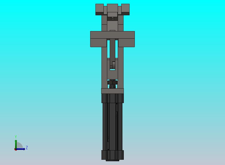 连杆机构的气动抱紧机构