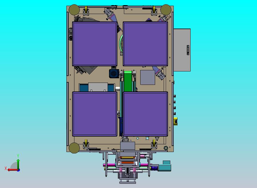 自动上下料转盘检测打标包装一体机