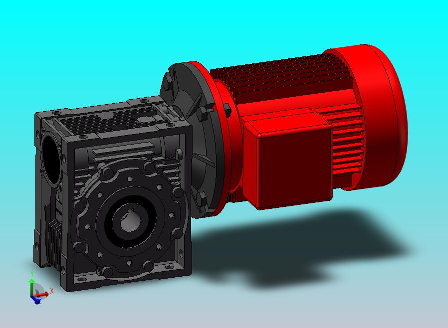 S075蜗轮蜗杆减速电机
