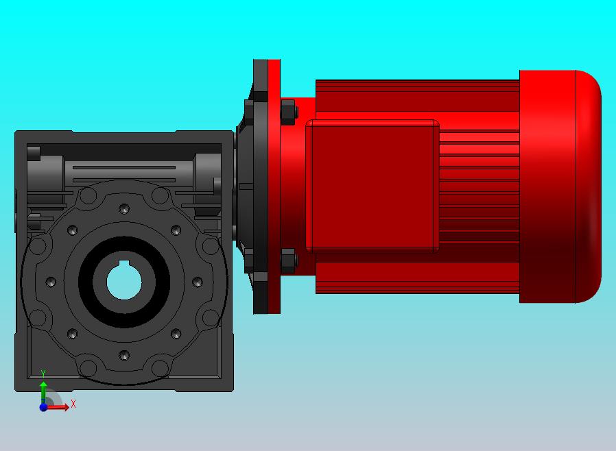 S075蜗轮蜗杆减速电机