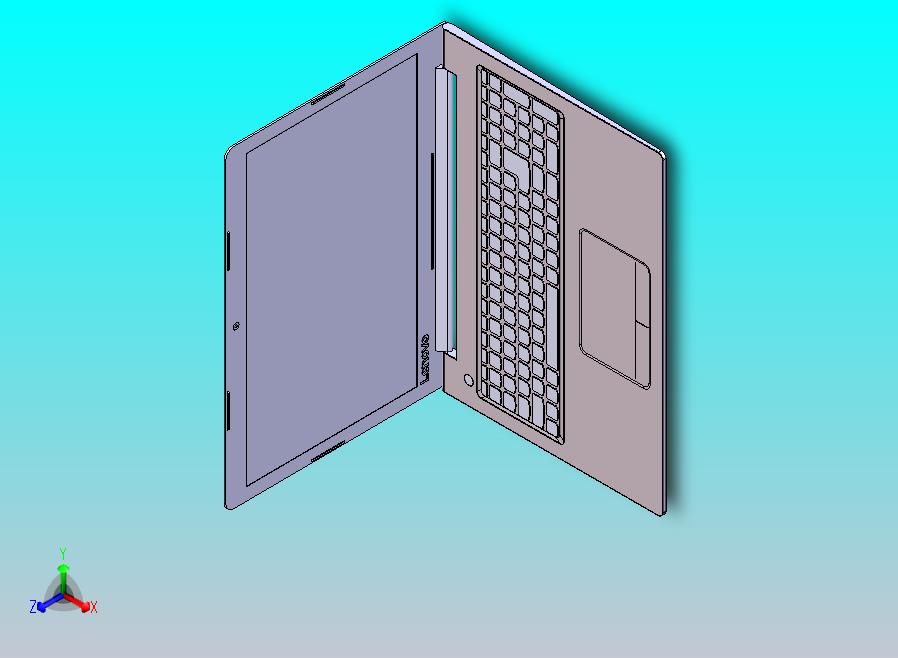 笔记本电脑模型