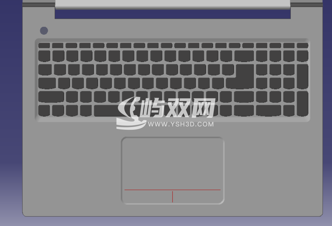 笔记本电脑模型