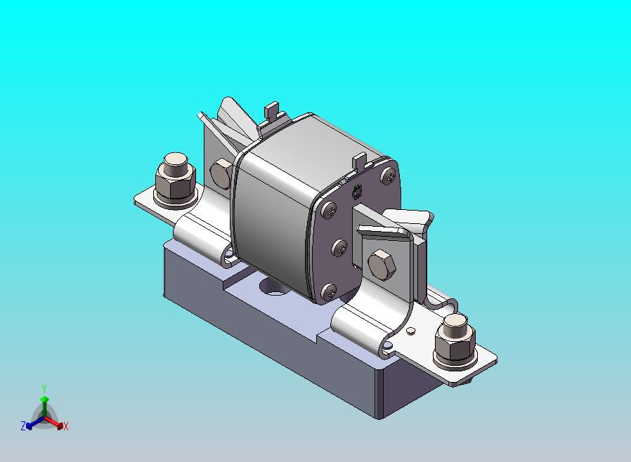 NT4熔断器和底座装配体