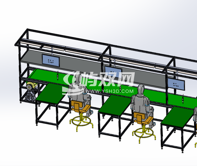 15米工作线输送线