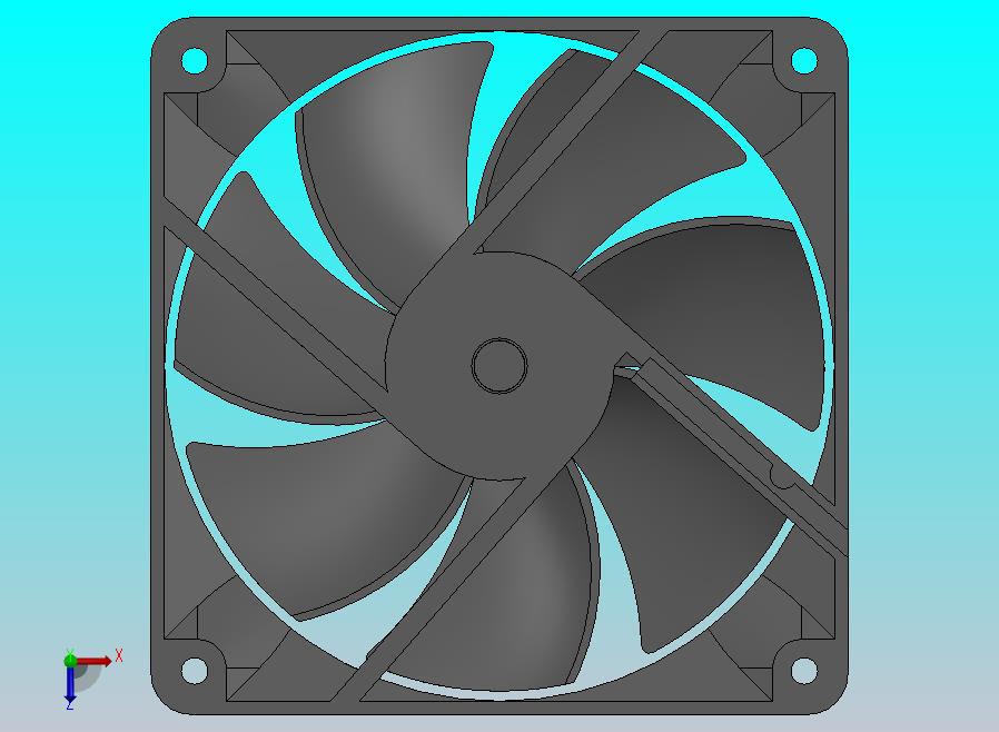 标准无刷12V风扇