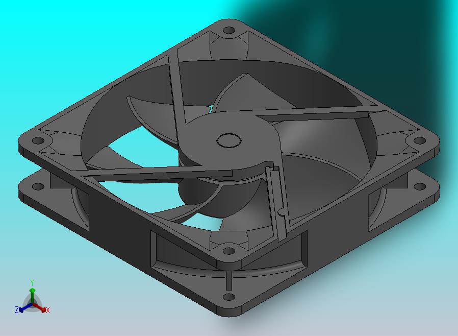 标准无刷12V风扇