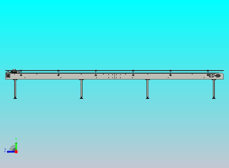 带护栏链板输送机设备