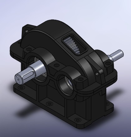 一级减速器（直齿圆柱齿轮传动