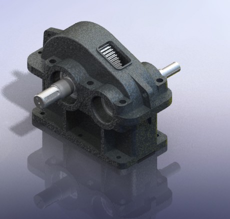 一级减速器（直齿圆柱齿轮传动