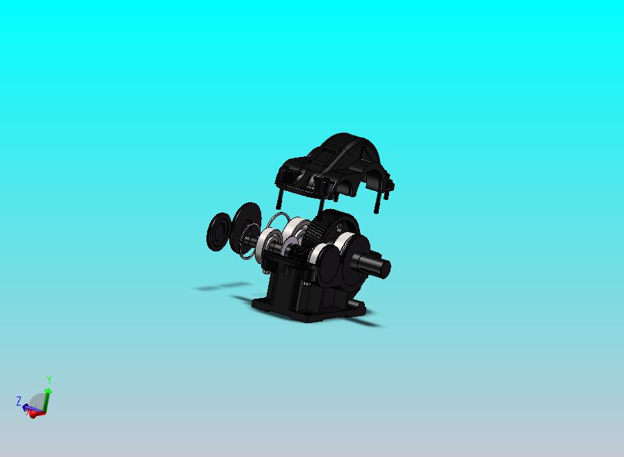 一级圆柱齿轮减速器