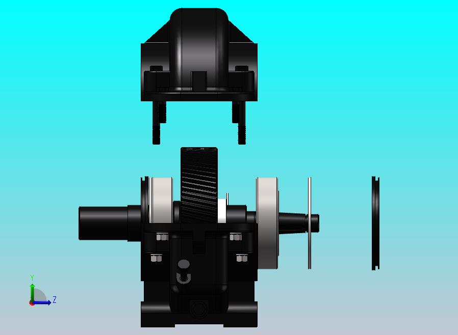 一级圆柱齿轮减速器