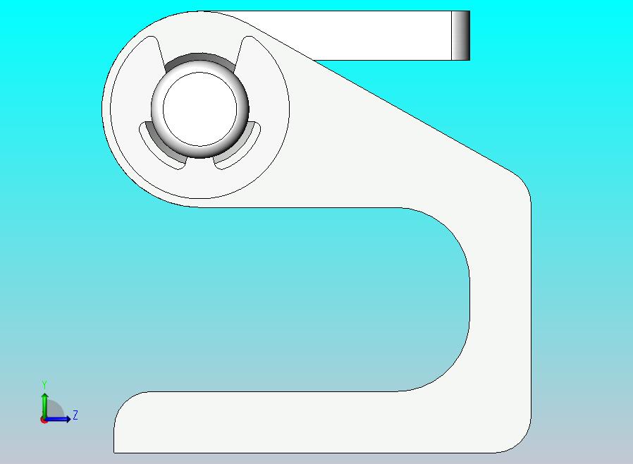 隐藏式铰链 48х18x17