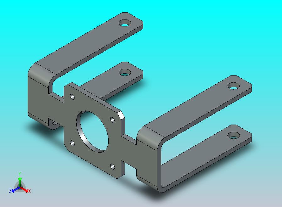 NEMA17 T 型槽 3030 安装支架