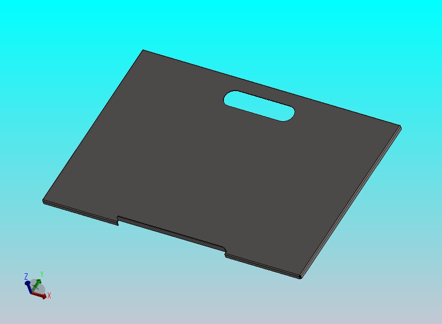 带轮笔记本支架