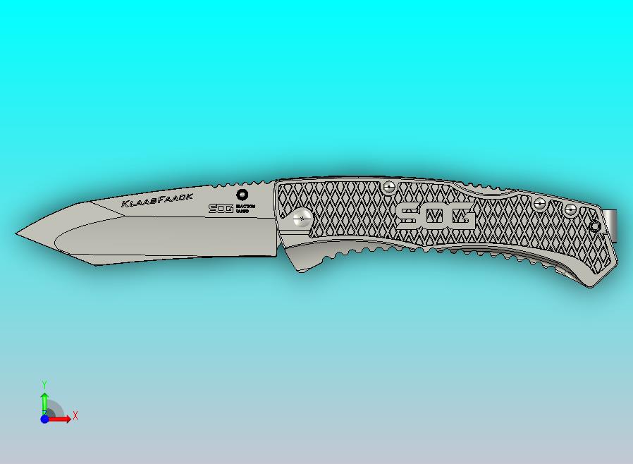 SOG Tanto（我的小刀