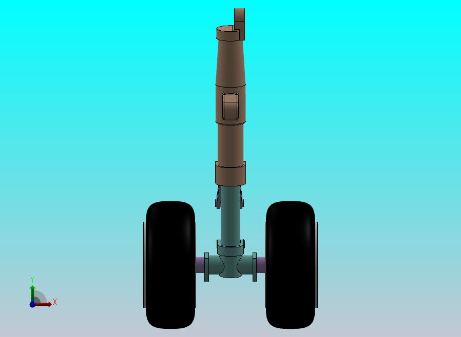 飞机机头起落架