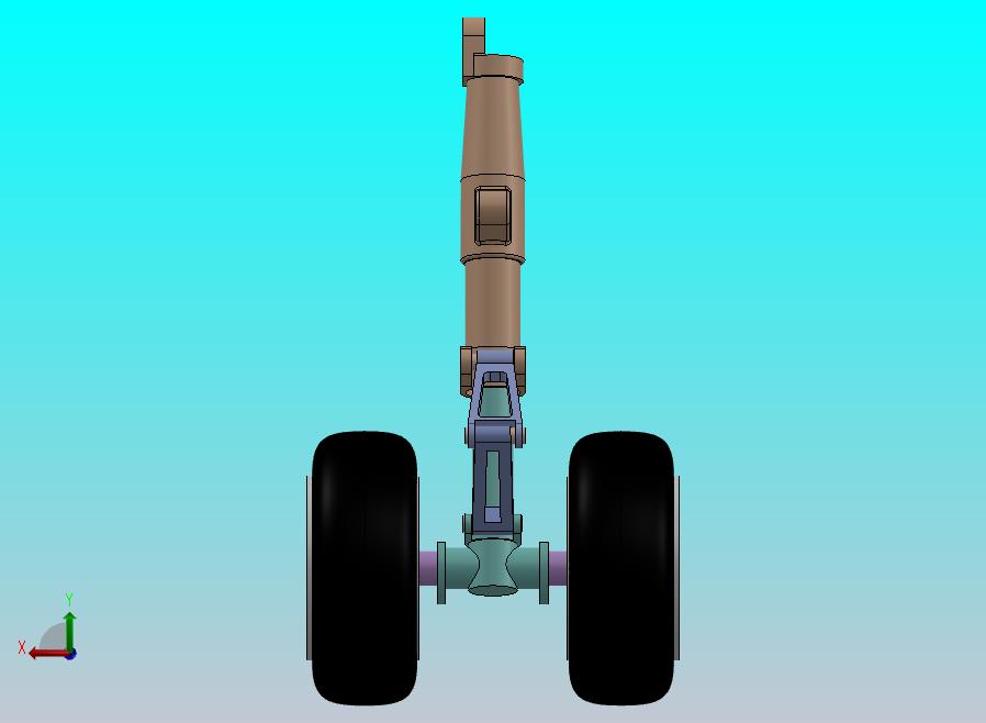 飞机机头起落架