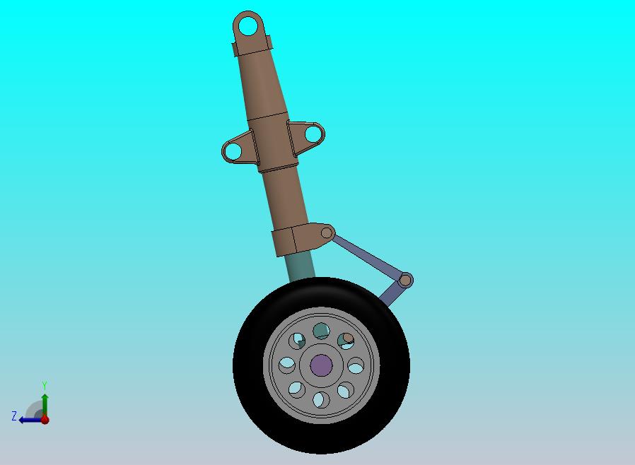 飞机机头起落架